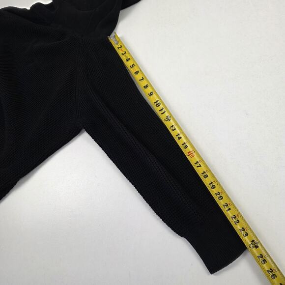 Michael Kors Sweater Womens 2X Black Turtleneck Pullover Waffle Knit Plus Size - Picture 12 of 12